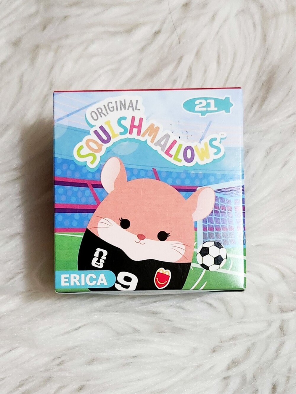 FIFA 2026 Squishmallows x McDonalds Erica Toy